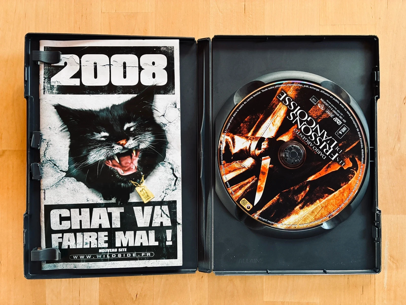 DVD Os Sussurros do Medo de Dario Argento edição Wild Side. – photo 2